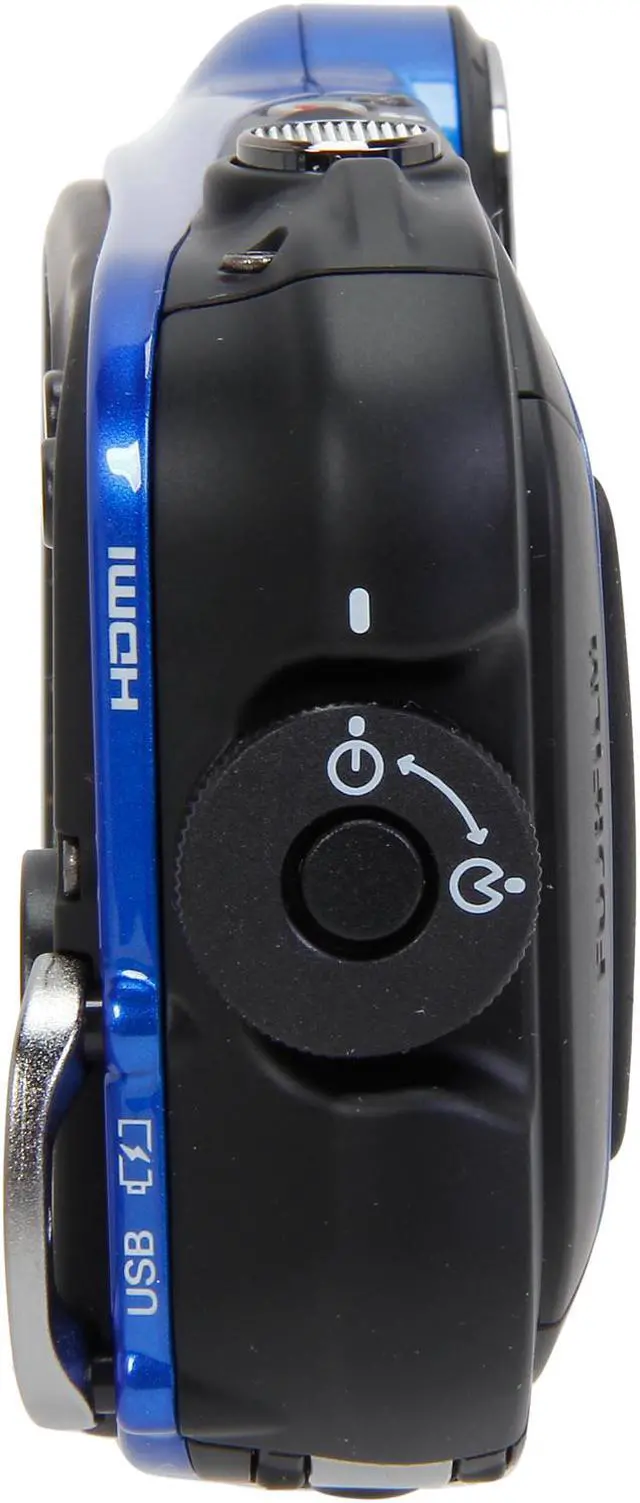 Alt view image 5 of 8 - Fujifilm FinePix XP70 16409284 16MP 5X Blue Digital Camera