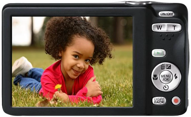 Alt view image 2 of 2 - FUJIFILM FinePix JX660 Black 16 MP 5X Optical Zoom 26mm Wide Angle Digital Camera