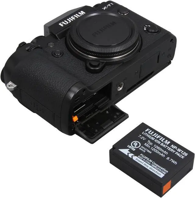 Alt view image 9 of 10 - FUJIFILM X-T1 16421452 Black 16.3 MP 3.0" 1040K LCD Digital Camera - Body Only