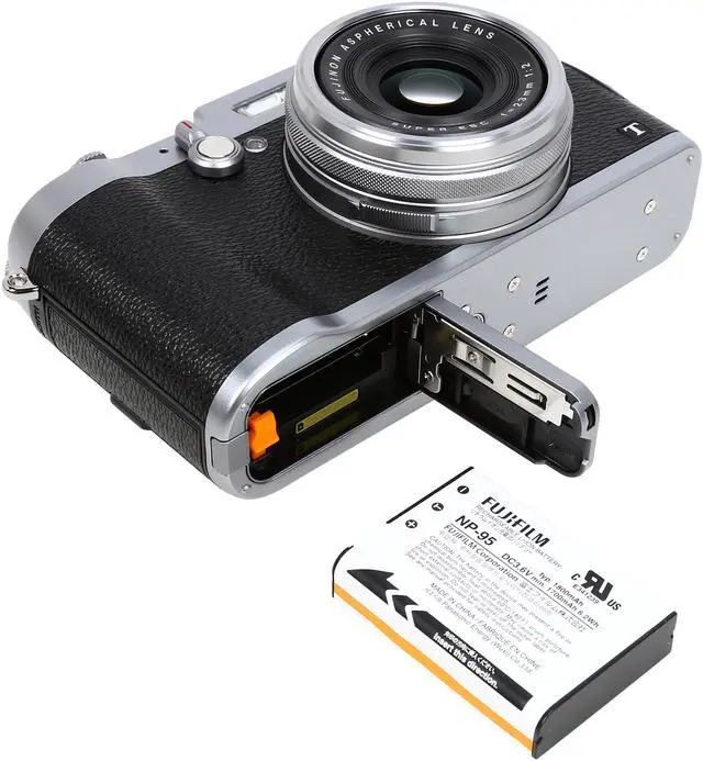 Alt view image 7 of 8 - FUJIFILM X100T Silver 16.3 MP Digital Camera HDTV Output