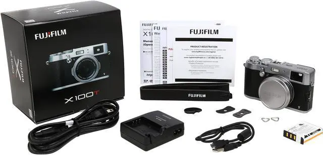 Alt view image 8 of 8 - FUJIFILM X100T Silver 16.3 MP Digital Camera HDTV Output