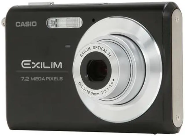 Alt view image 7 of 12 - CASIO EX-Z75BK Black 7.2 MP 3X Optical Zoom Digital Camera