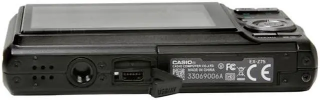 Alt view image 10 of 12 - CASIO EX-Z75BK Black 7.2 MP 3X Optical Zoom Digital Camera