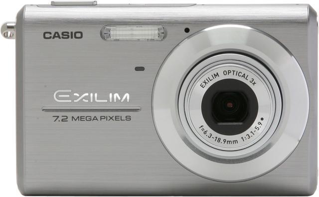 Alt view image 8 of 11 - CASIO EX-Z75SR Silver 7.2 MP 3X Optical Zoom Digital Camera
