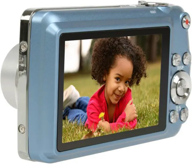 Alt view image 3 of 12 - CASIO EXILIM EX-S5 Blue 10.1 MP 3X Optical Zoom Digital Camera