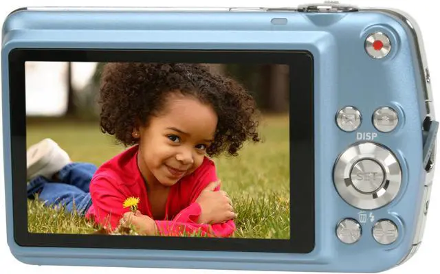 Alt view image 4 of 12 - CASIO EXILIM EX-S5 Blue 10.1 MP 3X Optical Zoom Digital Camera