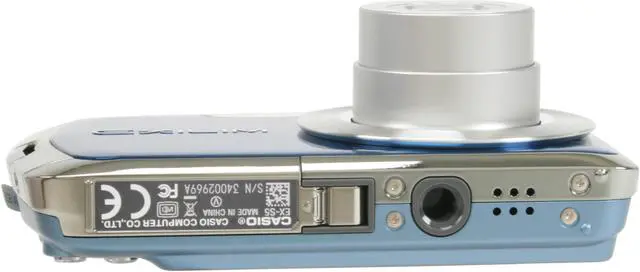 Alt view image 10 of 12 - CASIO EXILIM EX-S5 Blue 10.1 MP 3X Optical Zoom Digital Camera