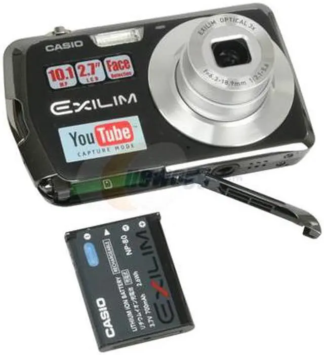 Alt view image 11 of 12 - CASIO EXILIM EX-S5 Black 10.1 MP 3X Optical Zoom Digital Camera