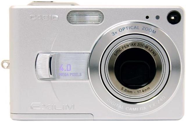 CASIO Exilim EX-Z40 Silver 4.0MP Digital Camera - Newegg.com