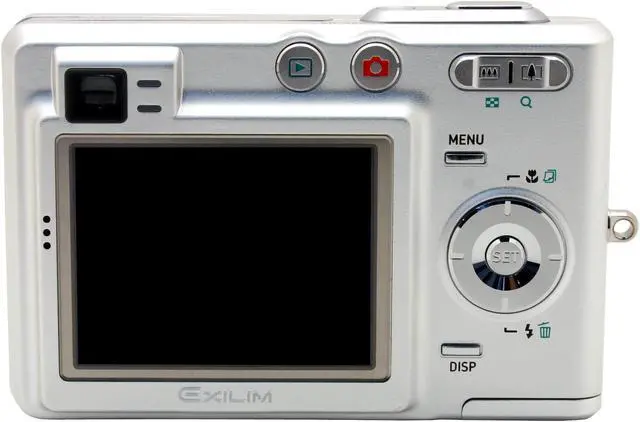 Alt view image 7 of 10 - CASIO Exilim EX-Z50 Silver 5.0MP 3X Optical Zoom Digital Camera