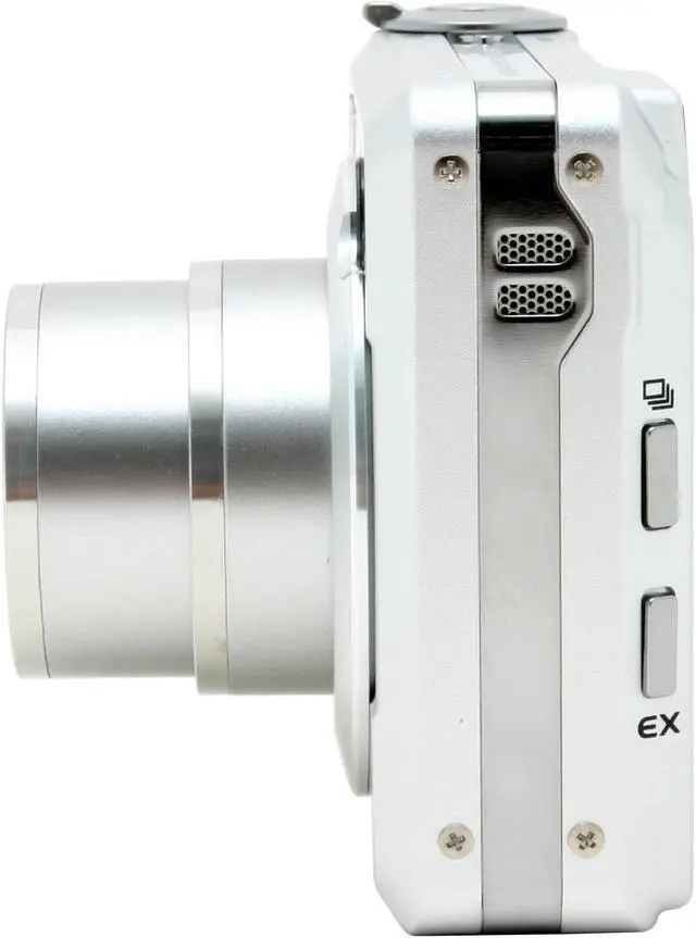 Alt view image 5 of 13 - CASIO Exilim EX-Z750 Silver 7.2MP 3X Optical Zoom Digital Camera
