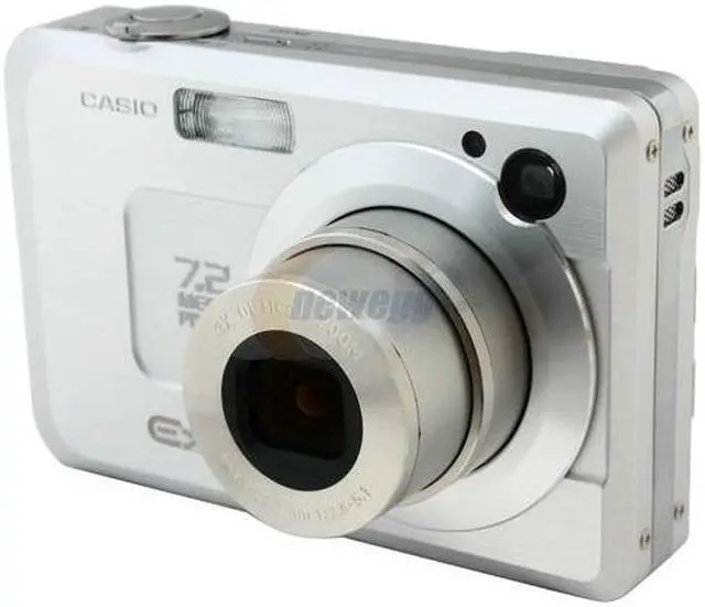 Alt view image 2 of 13 - CASIO Exilim EX-Z750 Silver 7.2MP 3X Optical Zoom Digital Camera