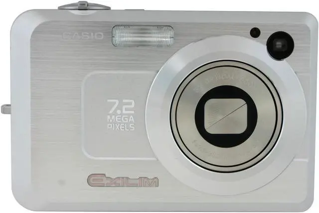 Alt view image 3 of 13 - CASIO Exilim EX-Z750 Silver 7.2MP 3X Optical Zoom Digital Camera