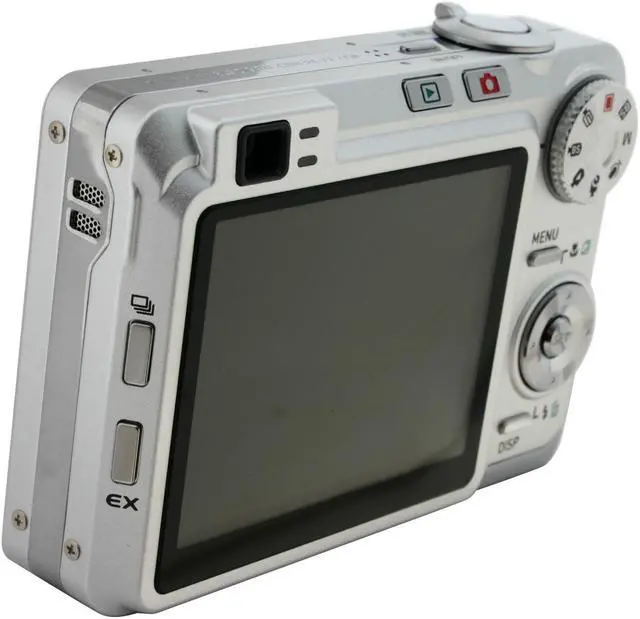 Alt view image 8 of 13 - CASIO Exilim EX-Z750 Silver 7.2MP 3X Optical Zoom Digital Camera