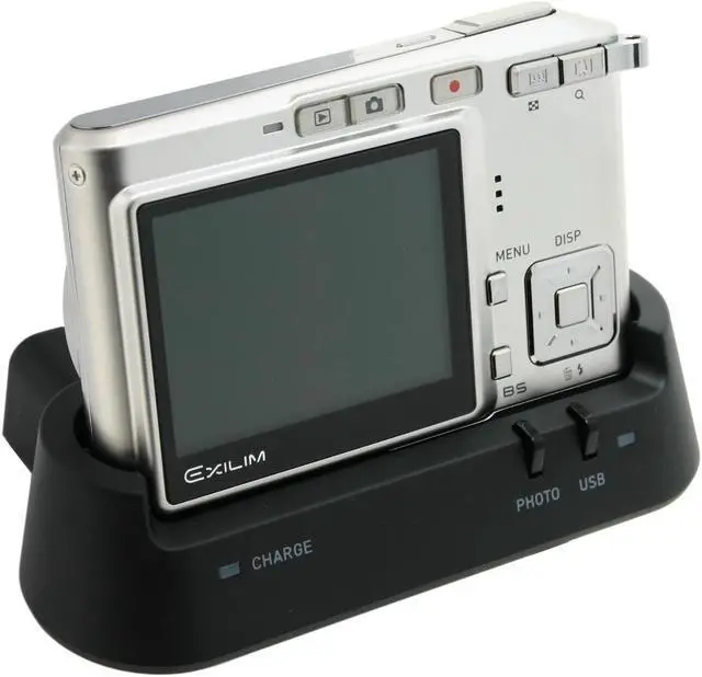 Alt view image 6 of 10 - CASIO EX-S600SR Silver 6.0 MP 3X Optical Zoom Digital Camera
