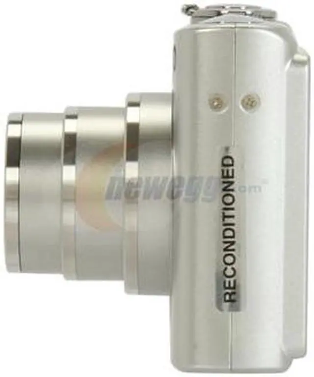 Alt view image 2 of 8 - CASIO Exilim EX-Z100 Silver 10.1 MP 4X Optical Zoom 28mm Wide Angle Digital Camera