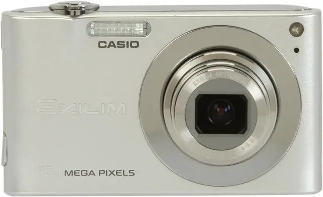 Alt view image 5 of 8 - CASIO Exilim EX-Z100 Silver 10.1 MP 4X Optical Zoom 28mm Wide Angle Digital Camera