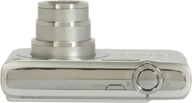 Alt view image 6 of 8 - CASIO Exilim EX-Z100 Silver 10.1 MP 4X Optical Zoom 28mm Wide Angle Digital Camera