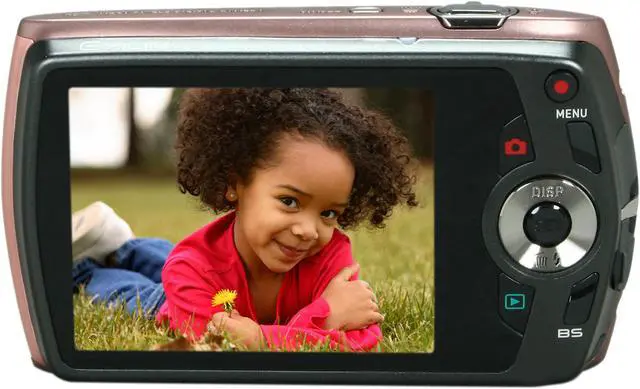 Alt view image 4 of 8 - CASIO EXILIM EX-S8 Pink 12 MP 4X Optical Zoom Digital Camera