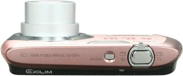 Alt view image 6 of 8 - CASIO EXILIM EX-S8 Pink 12 MP 4X Optical Zoom Digital Camera