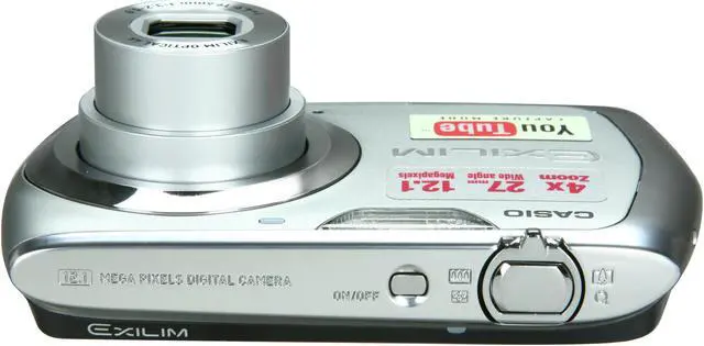 Alt view image 6 of 8 - CASIO EXILIM EX-S8 Silver 12 MP 4X Optical Zoom Digital Camera