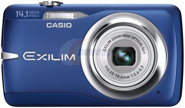 CASIO EXILIM EX-Z550 Blue 14 MP 26mm Wide Angle Digital Camera