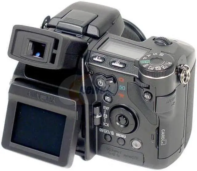 Alt view image 4 of 10 - KONICA MINOLTA DiMAGE A1 Black 5.0MP 7X Optical Zoom Digital Camera