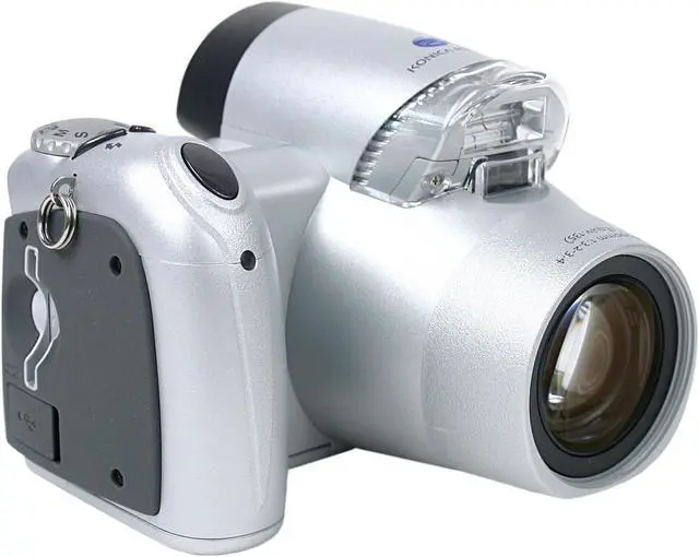 KONICA MINOLTA DiMAGE Z10 2-Tone 3.2MP Digital Camera - Newegg.com