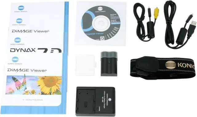 Alt view image 9 of 10 - KONICA MINOLTA Maxxum 7D Black 6.1 MP Digital SLR Camera - Body Only