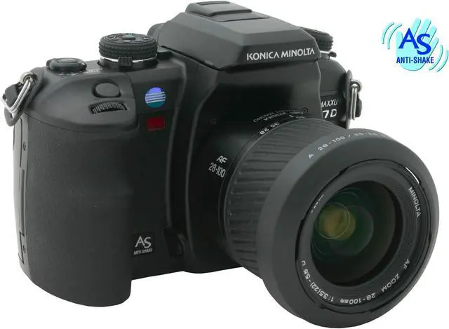 Main image of KONICA MINOLTA Maxxum 7D Black 6.1 MP Digital SLR Camera - Body Only