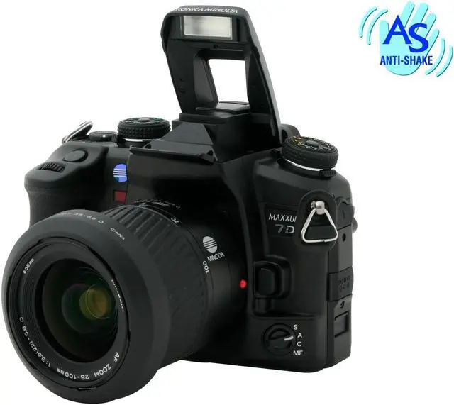 Alt view image 4 of 10 - KONICA MINOLTA Maxxum 7D Black 6.1 MP Digital SLR Camera - Body Only