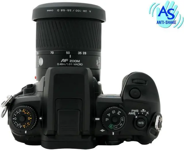 Alt view image 8 of 10 - KONICA MINOLTA Maxxum 7D Black 6.1 MP Digital SLR Camera - Body Only