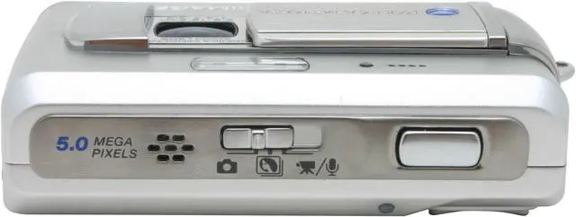 Alt view image 8 of 10 - KONICA MINOLTA Dimage X60 Silver 5.0 MP 3X Optical Zoom Digital Camera