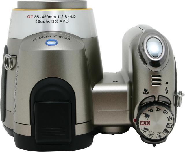 Alt view image 7 of 9 - KONICA MINOLTA DiMAGE Z6 Champagne 6.0 MP 12X Optical Zoom Digital Camera