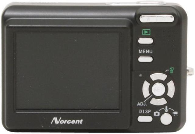 Alt view image 8 of 11 - Norcent DC-1020 Black 10.1MP 3X Optical Zoom Digital Camera