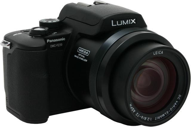 Panasonic DMC-FZ20K Black 5.0 MP Digital Camera - Newegg.com