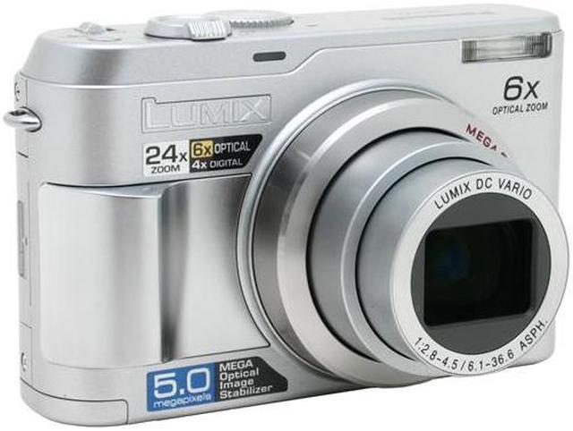 Panasonic DMC-LZ2 Silver 5.0 MP Digital Camera - Newegg.com