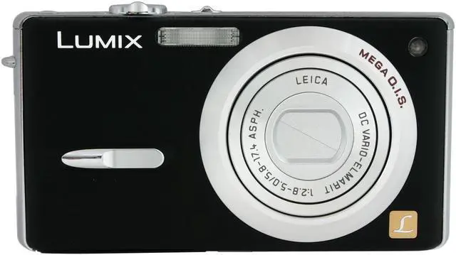 Alt view image 3 of 9 - Panasonic DMC-FX9K Black 6.0 MP 3X Optical Zoom Digital Camera