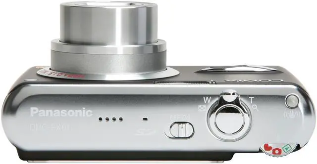 Alt view image 9 of 12 - Panasonic DMC-FX01K Black 6.0 MP 3.6X Optical Zoom 28mm Wide Angle Digital Camera