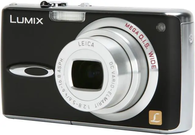 Main image of Panasonic DMC-FX01K Black 6.0 MP 3.6X Optical Zoom 28mm Wide Angle Digital Camera