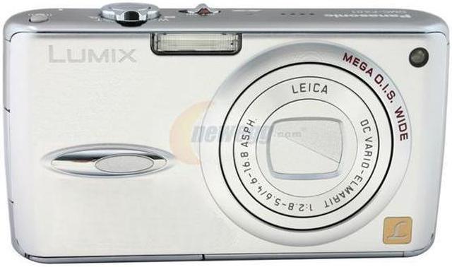 Panasonic DMC-FX01S Silver 6.0 MP 28mm Wide Angle Digital Camera 