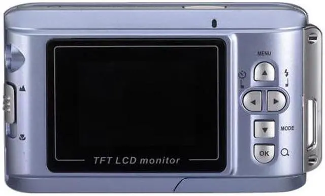 Alt view image 2 of 12 - Genius G-Shot P713 2-Tone 5.0MP Digital Camera w/MP3 Player