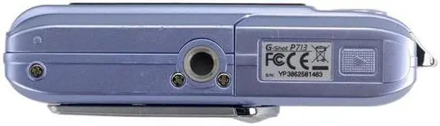 Alt view image 5 of 12 - Genius G-Shot P713 2-Tone 5.0MP Digital Camera w/MP3 Player