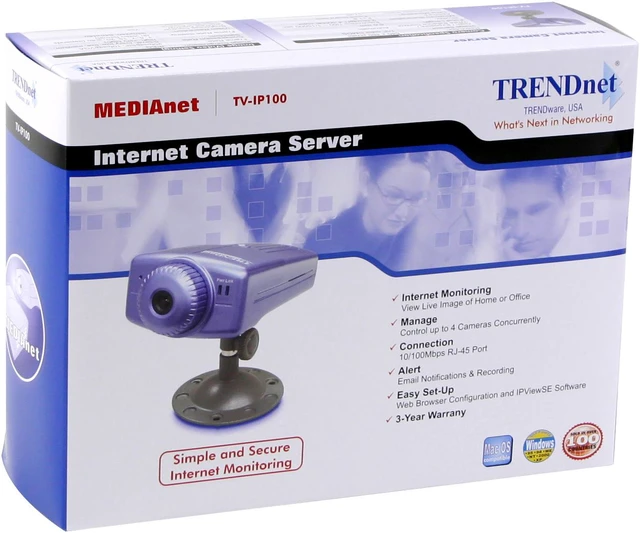 TRENDnet TV-IP100 Internet Camera Server - Newegg.com