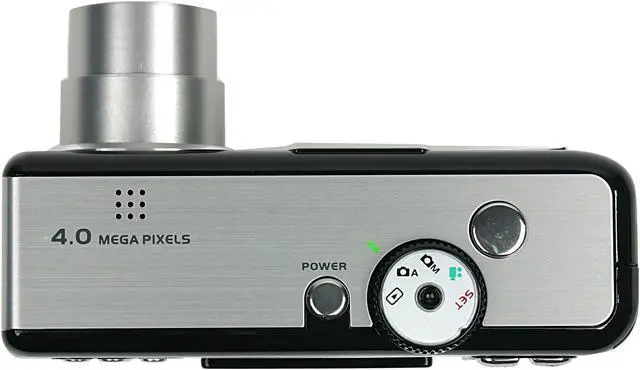 Alt view image 7 of 9 - Mercury Cyberpix E-450V 2-Tone 4.0MP 3X Optical Zoom Digital Camera