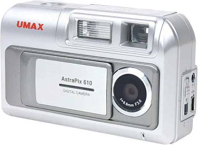 Alt view image 3 of 8 - UMAX AstraPix 610 2-Tone 3.2MP Digital Camera