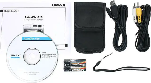 Alt view image 8 of 8 - UMAX AstraPix 610 2-Tone 3.2MP Digital Camera