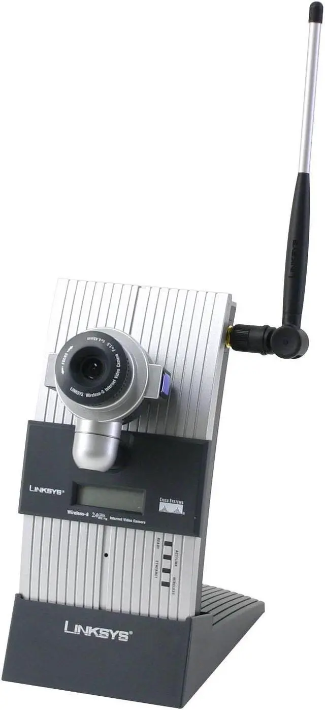 Alt view image 4 of 6 - LINKSYS WVC54G 640 x 480 MAX Resolution Wireless-G Internet Video Camera