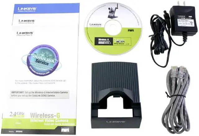 Alt view image 5 of 6 - LINKSYS WVC54G 640 x 480 MAX Resolution Wireless-G Internet Video Camera