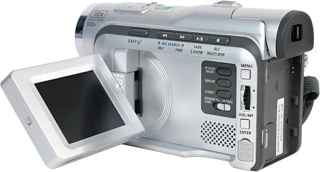 Alt view image 3 of 8 - SAMSUNG SCD-103 1/6" 680K Pixels CCD 2.5" LCD 18X Optical Zoom MiniDV Camcorder